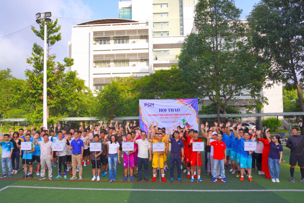Tinh thần đoàn kết tại Hội thao POM 2023